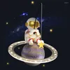 Chandeliers Modern Led Chandelier Light For Children's Room Bedroom Study Kids Baby Cartoon Astronaut Ceiling Hanging Lamp Fixtures