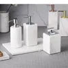 Liquid Soap Dispenser 1pc Nordic Bottle Natural Marble Home Hand Container Wristband Bathroom Accessories