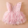 Girl Dresses 12M Baby Girls Lace Toddler Kids Birthday Baptism Clothes Princess Wedding Party Tulle Tutu Summer Baby's