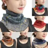 Шарфы, весенний шифоновый шарф с воротником на шею, женский тонкий солнцезащитный крем, маленькая шелковая анти-УФ-маска, многофункциональная