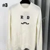 With Letter Logo Fashion Women's Round Neck Pullover Knitted Sweater