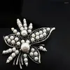 Broszki retro elegancka elegancka broszka kwiatowa Wysokiej klasy Wykwintne luksusowe stylowe pinowe horsage Akcesoria dla kobiet w garniturze szpilki biżuterii