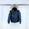 Högkvalitativ herr designer down jacka vinter varma rockar gooose casual brev broderi utomhus vinter mode för manliga par 01 chilliwackb parkas a08