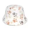 Chapeaux à bord avare femmes hiver fausse fourrure laine seau chapeau Strar coeur imprimé large chaud Panama pêcheur casquette femme nouveau 230916