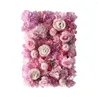 Decorative Flowers 40x60cm Artificial Wall Panel Lower Backdrop Faux Roses For Party Wedding Bridal Shower Outdoor Decoration