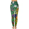 Aktywne spodnie Gustav Klimt Art Yoga Lady Cottage Garden Garden Leggingi wysoki talia seksowne rozciąganie nóg rozciąganie