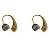 Orecchini a goccia con perline rotonde metalliche in stile gioielli di moda per donne, ragazza, regalo di nozze, accessori per le orecchie 230928