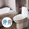 Coprisedili per WC Serbatoio dell'acqua 2 pezzi Parti in gomma vecchio stile Accessori Tappi di scarico Chiusura con patta di chiusura con catena