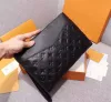 Pochettes classiques en cuir gaufré pour hommes et femmes, sac messager pliable à la mode, portefeuille de styliste, sac à main Pruses, sac à bandoulière, 2023