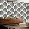 Bakgrundsbilder Tree Leaf Wall Paper Nordic Style Big Waterproof Drawing Room TV Bakgrund Kaffegolv El Wallpaper