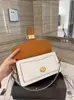 Design de luxo Simples leve resistente ao desgaste bolsa cowboy pochette Bolsa de ombro sete cores alça de ombro em relevo elegante bolso de luxo bolsa mensageiro feminina