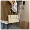 Вечерние сумки Модная однотонная сумка через плечо для женщин 2023 Роскошные кошельки и сумки подмышками с верхней ручкой Женские кожаные сумки-шоперы