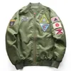 Мужские куртки Куртка-бомбер DIMUSI Мужская летная куртка Ma-1 Pilot Air Force Male Ma1 Army Green Военная мотоциклетная куртка и пальто 6XL TA039 230928