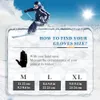 خمسة أصابع قفازات تزلج الشتاء الشاشة اللمسة الحرارية المضادة للرياح المضادة للماء المضاد الرياضة رياضة التزلج على الجليد معدات ركوب الدراجات الرجال الرجال 230928
