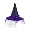 Berretti Adulti Bambini Halloween Creativo Cappello da strega Festa in maschera Accessori per costumi personalizzati