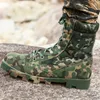 Laarzen Camouflage Militaire Laarzen Heren Werkschoenen Tactische Legerlaarzen Jungle Ademend Wandelen Jachtschoenen Botas Militares Hombre 230928