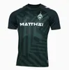 23 24 WERDER BREMEN SPECIRAL SOCCER CONFEYS MARVIN DUCKSCH LEONARDO BITTENCOURT Black Green 2023 2024 Friedl Pieper Men Football Shirts