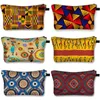 Borse per cosmetici Borsa per stampa donna africana Custodia per trucco da donna afro Custodia per ragazze di moda Custodia portatile per rossetto da viaggio