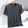 Homens camisetas Tie Front para homens Ice Screen Eye Camisa Verão Impressão Solta Casual Correndo Meia Manga Curta Scoop Neck Tee