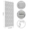 Storage Bags 24 Sundries Shoes Hanging Bag Multi-Pocket Door Reusable Easy Installation