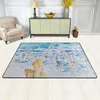 Tapis plage paillasson tapis tapis tapis Polyester anti-dérapant décor de sol bain salle de bain cuisine salon 60x90