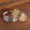 Brazalete Pulsera para mujer Personalidad romántica Tendencia Multicapa Apertura Tipo ancho Accesorios de joyería 230928