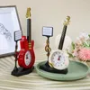 Bordklockor 1pc Creative Violin Alarm Clock Fashion Simple European Style Children's Cute Cartoon Bedside Retro Ornament