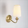 Lampa ścienna vintage mosiężne żelazo E14 LED Sconce Home Deco sypialnia obok salonu korytarza do korytarza jadalnia