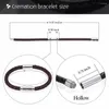 Link Bracelets Cremation Jewelry Urn Bracelet For Ashes Women Men Cylinder Genuine Leather Bangle Memorial Keepsake