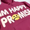 Sweats à capuche pour hommes Im Happy Promise Foam Logo CPFM.XYZ Imprimer Sweat à capuche Hommes Femmes Oversize Hiver Polaire Pull Graphique Anime Vêtements Y2k