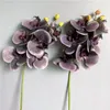 Hoofden Real Touch Orchidee Latex Kunstbloemen Voor Thuis Room Decor Woondecoratie Flores Artificiales Decoratieve Wreaths2580