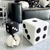 Decorative Objects Figurines Dice Stool Shoe Household Highgrade Decoration Creative Children's Simple Style Sitting Block 230928