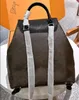 Borsa da donna classica di lusso di alta qualità Borsa da donna Montsouris Zaini in vera pelle Borsa da scuola Borsa stile zaino Portafogli Lady Travel Sport Zaini da esterno Borsa nera