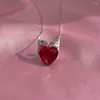 Anhänger Halsketten Scarlet Witch Crown Halskette für Frauen Mädchen Mode Geek Schmuck Accessoires versilbert inspiriertes Geschenk Sie