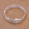 Promotie verzilverde damesarmband sieraden topkwaliteit mode armband hele en retail lederen manchet voor bracelets276w