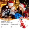 Led Rave Speelgoed Kerst Baan Glijbaan Elektronische Traplopen Spoor Speelgoed Led-verlichting Muzikale Kerstman 230928