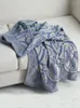 Шарфы печатные одеяло роскошная мода 2023 вязаная кашемирская женщина -шарф зима