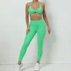 Conjuntos ativos conjunto de ginásio feminino roupas yoga lycra esporte outfit para mulher roupas esportivas activewear treino das mulheres branco rosa cinza marrom