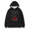 Kvinnors hoodies söta emoticon tryck damer hoodie lösa casual flickor topp män gata tröja personlighet par vinter jumper