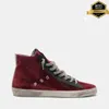 Baskets de créateurs Gold Super Goose Star Marque italienne Sports Chaussures de luxe Chaussures de toile classiques Casual Super Star frangé marron vieux lacets sales pour hommes et femmes 7 9 11