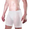 Unterhosen Sexy Herren Mesh See Trunks Beachwear Unterwäsche Ultradünne Boxershorts mit mittlerer Taille Dessous Bequeme Bikini-Unterhosen