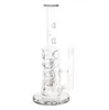 Gerade Rohr Wasserpfeifen Eisfänger Öl Dab Rig Stereo Matrix Perc Glas Wasserpfeifen 5 mm dicke Glasbongs 13 Zoll