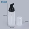Дозатор для жидкого мыла, пена, многоразовые бутылки, пустой шампунь, очищающее средство для лица, очищающий мусс, пенящаяся бутылка, пластик для ванной комнаты
