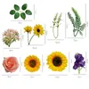 Decorative Flowers Sunflower Vine With Green Leaves Artificial Silk Rose For Wedding Arch Bridal Baby Shower Party Outdoor Decor Plants