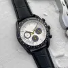 オメグ2023 New Six Three Stitches Luxury Mens Watches Quartz Watch高品質のブランドデザイナークロックレザーベルトメンファッションアクセサリーホリデーギフトモントラックス