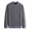 Men's Sweaters Autumn And Winter Fashionable Casual Knitted Pullover With Bottom Insulation Sweater