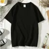 Homens camisetas Verão Algodão Branco Camisa Sólida Homens Causal O-pescoço Básico T-shirt Masculino de Alta Qualidade Clássico Tops Oversized