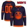 Özel Hokey Formaları Edmonton Mens Oilers 36 Jack Campbell 5 Cody Ceci 14 Mattias Ekholm 37 Warren Foegele 18 Zach Hyman Mattias Janmark EVANDER Kane Oscar Klefbom