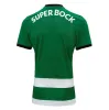 2023 24 Homens Crianças Sporting CP Lisboa Futebol Jerseys Lisboa Jovane Sarabia Vietto Coates Acuna Home Away Camisa de Futebol