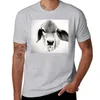 Polos masculinos brahman bezerro retrato arte de parede camiseta para um menino roupas estéticas anime masculino camisetas gráficas pacote